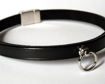 Bdsm Leather Collar Choker Bdsm Collar