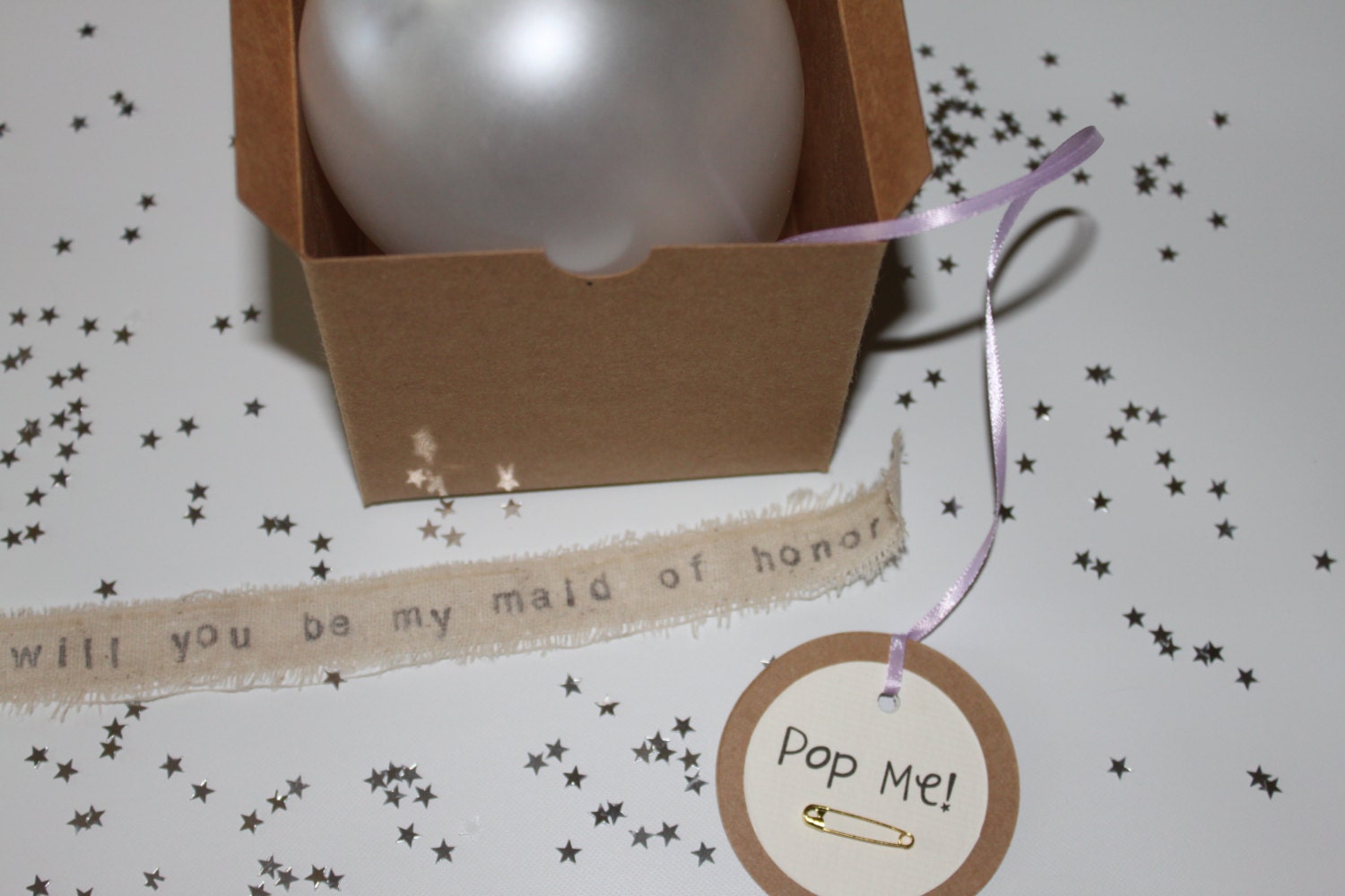 gifts Will Balloon The Pop by  reveal bridesmaid My Be ThePartyPosse Custom You Bridesmaid