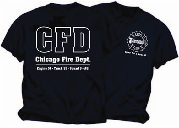 chicago fire department polo shirt