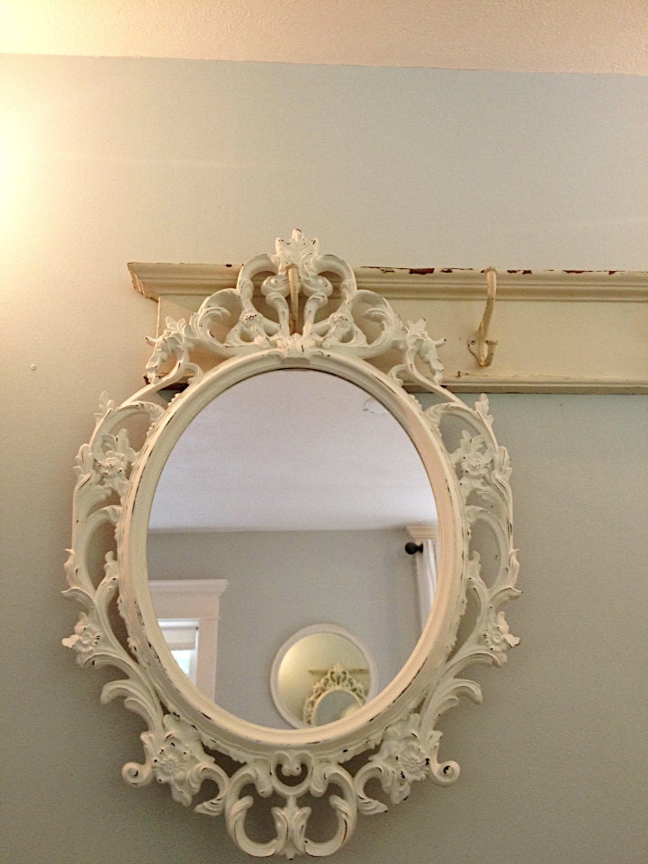 Baroque Mirror Bathroom Mirror Ornate Shabby by FarmHouseFare