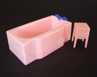 Popular items for pink bathtub on Etsy