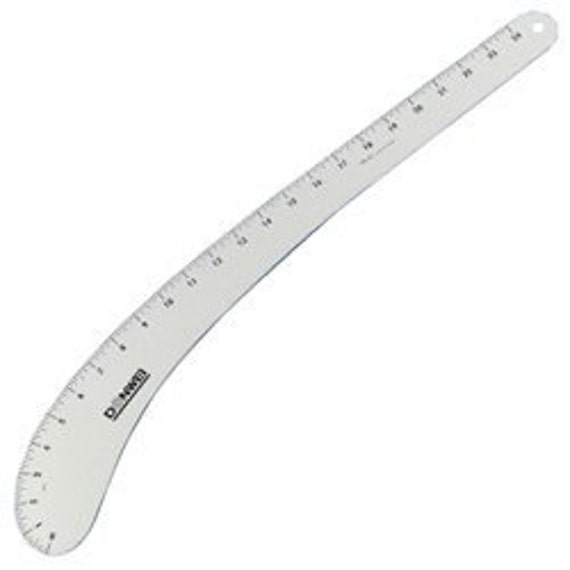 Curve Stick Wide Ruler by NeedlesPinsSewOn on Etsy