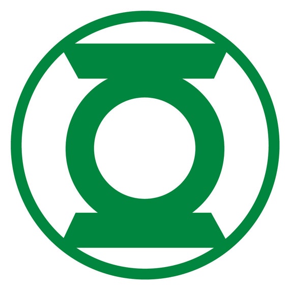 Green Lantern Vinyl Decal by Vaultvinylgraphics on Etsy