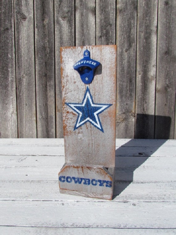 Items similar to Beer Bottle Opener- Bar Gifts- Dallas Cowboys- Unique ...