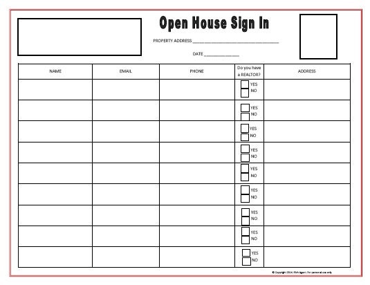 open house sign in sheet red by richagent on etsy