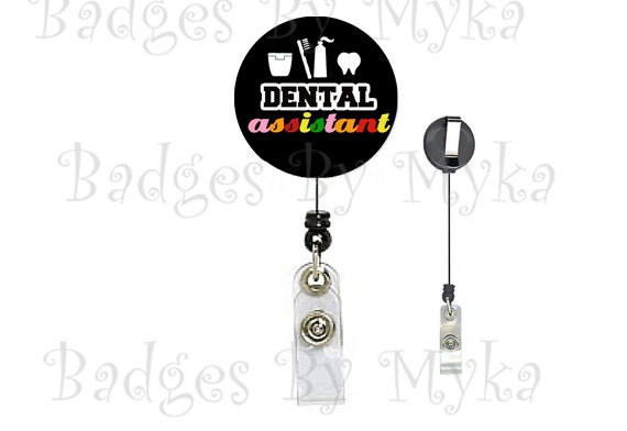 Items Similar To Retractable ID Badge Holder Dental