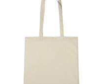 100 Cotton Tote Bags Ready for you to Personalize, Blank Tote Bags in ...