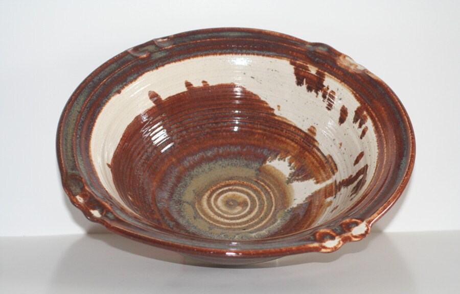 Large Mixing Bowl / Handmade Pottery Ceramic by MorningDovePottery