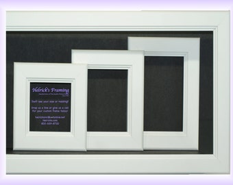 White Picture Frames 4x4 4x6 5x5 5x7 6x6 7x7 8x10 8.5x11.5 8x12 9x9 11x11 12x12 12x16 13x13 14x14 15x15 16x10 20x30 Request Your Size (B13)