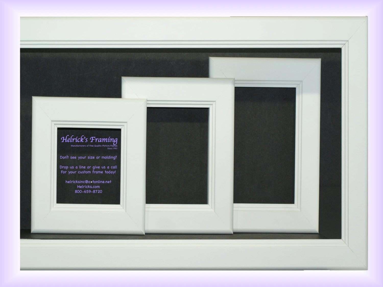 White Picture Frames 4x4 4x6 5x5 5x7 6x6 7x7 8x10 8.5x11.5