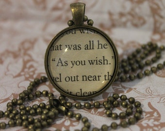 buttercup and westley necklaces buttercup and westley necklaces