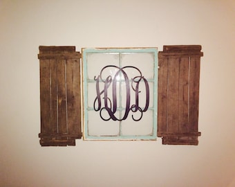20 inch Painted Wooden Wall Monogram - Monogram your home-Gift-Wedding Decor