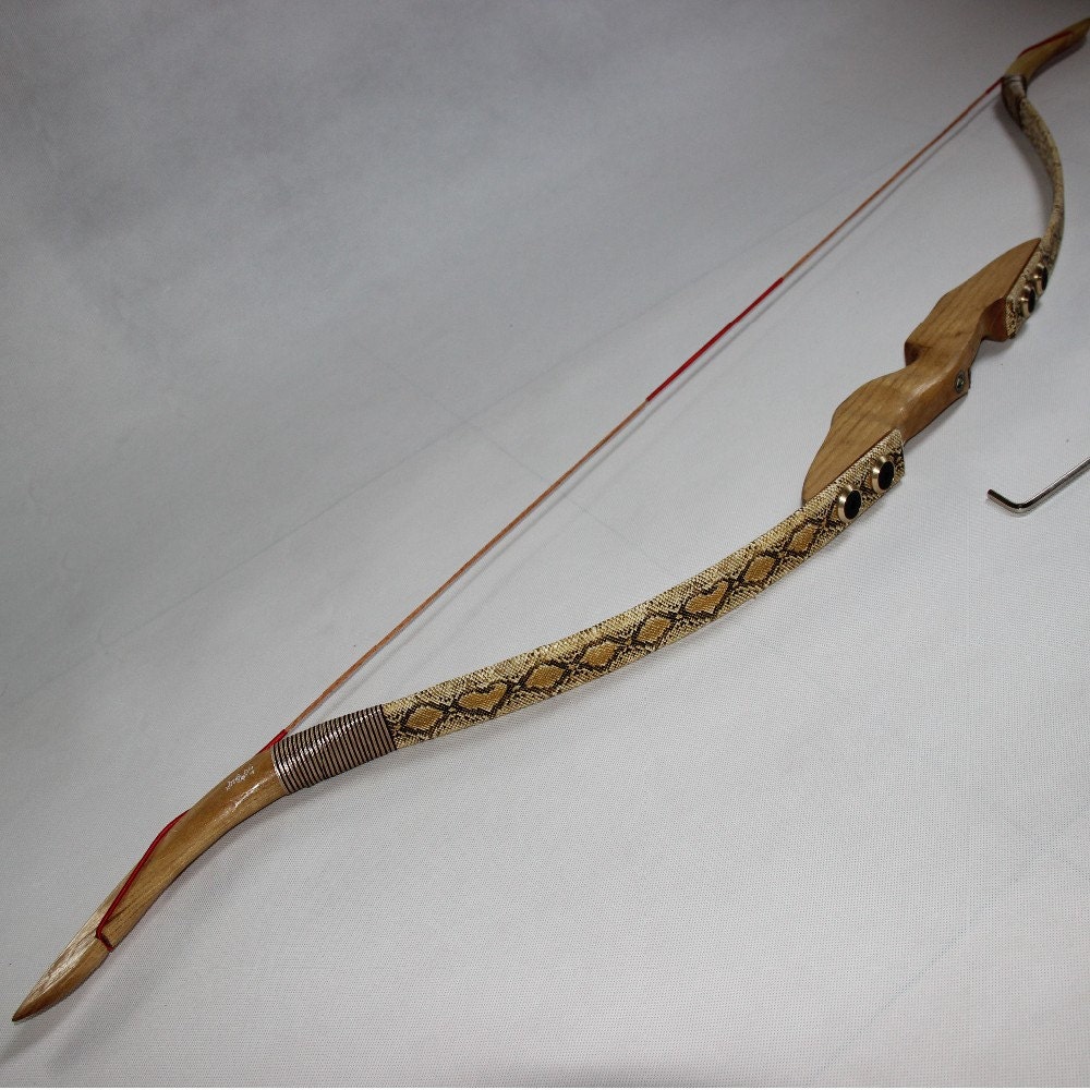 Left Handed Take Down Recurve Bow 4550 Lb By Archerysky On Etsy 6667