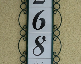 Ceramic Decorative House Number