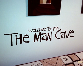 Man Cave Wall Art man cave wall decal | etsy Man Cave Wall Art man cave wall decal | etsy