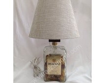 Lampe Originale Bouteille De Whisky Gold River - Fait Main - Déco Bar