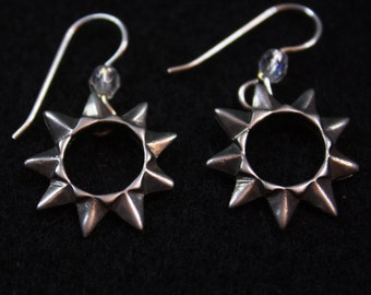 Star Bah'jah - Sterling Silver Dangle Earrings