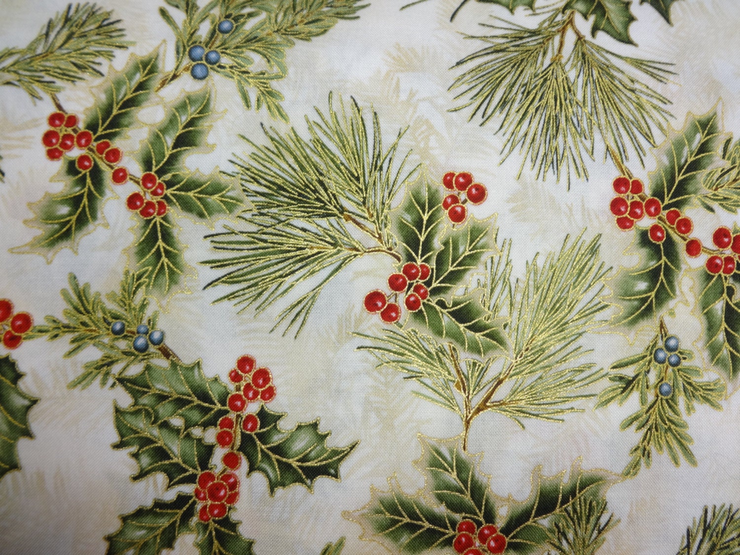 Robert Kaufman Holiday Flourish Fabric 422