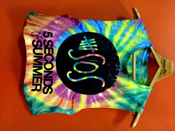 5sos tie dye hoodie