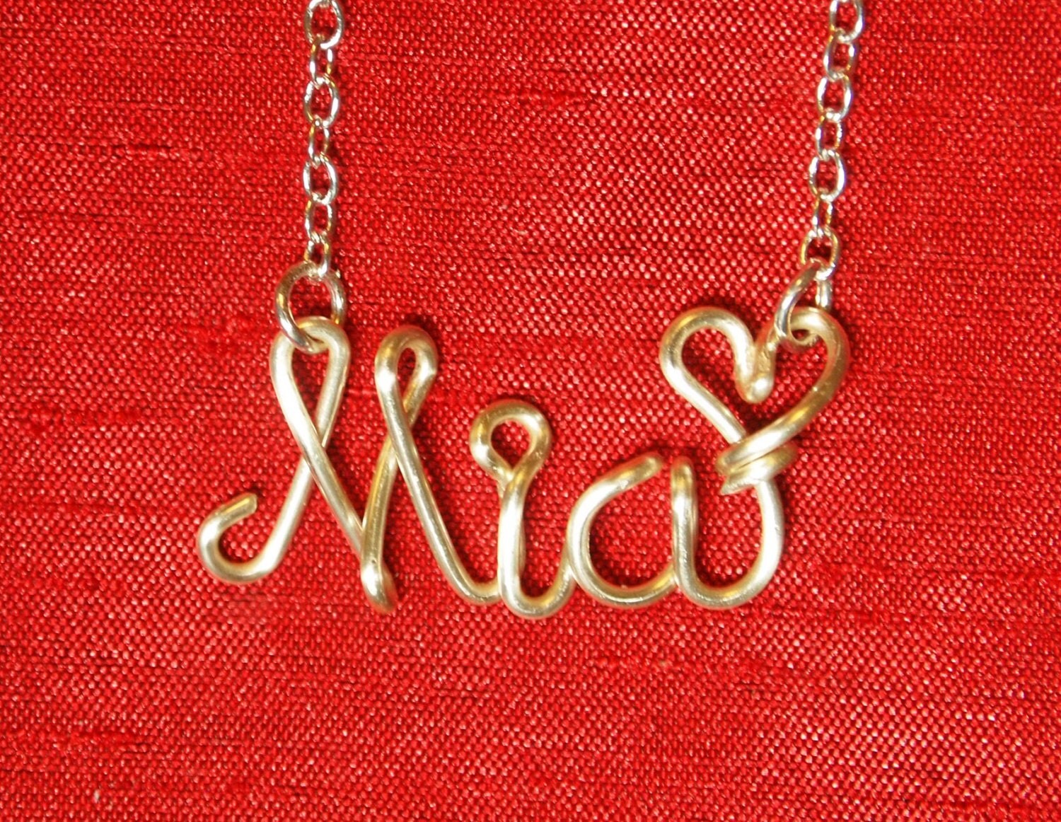 Custom Necklace PersonalizeMia NecklaceName