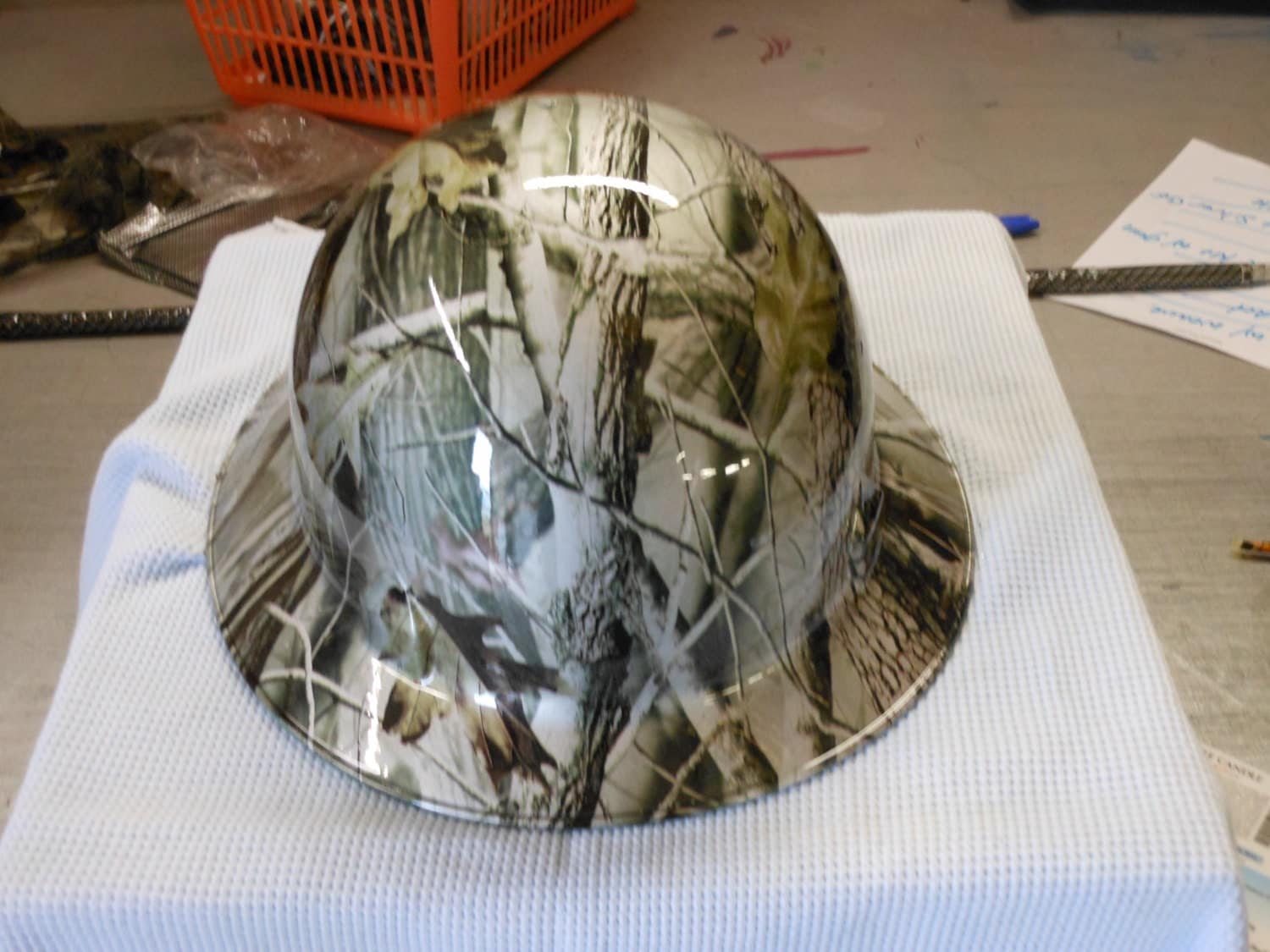 custom full brim hard hats by verycoolthings on Etsy