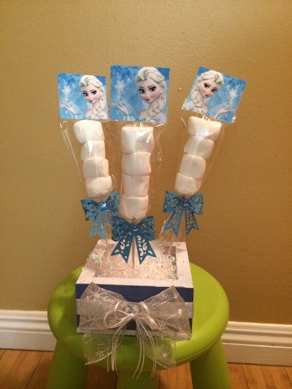 Frozen Elsa Marshmallow Party Favors