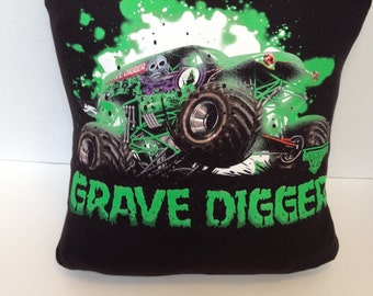 grave digger pillow