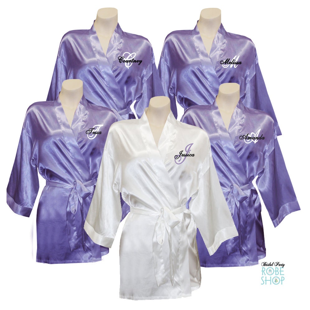 custom bridal party robes