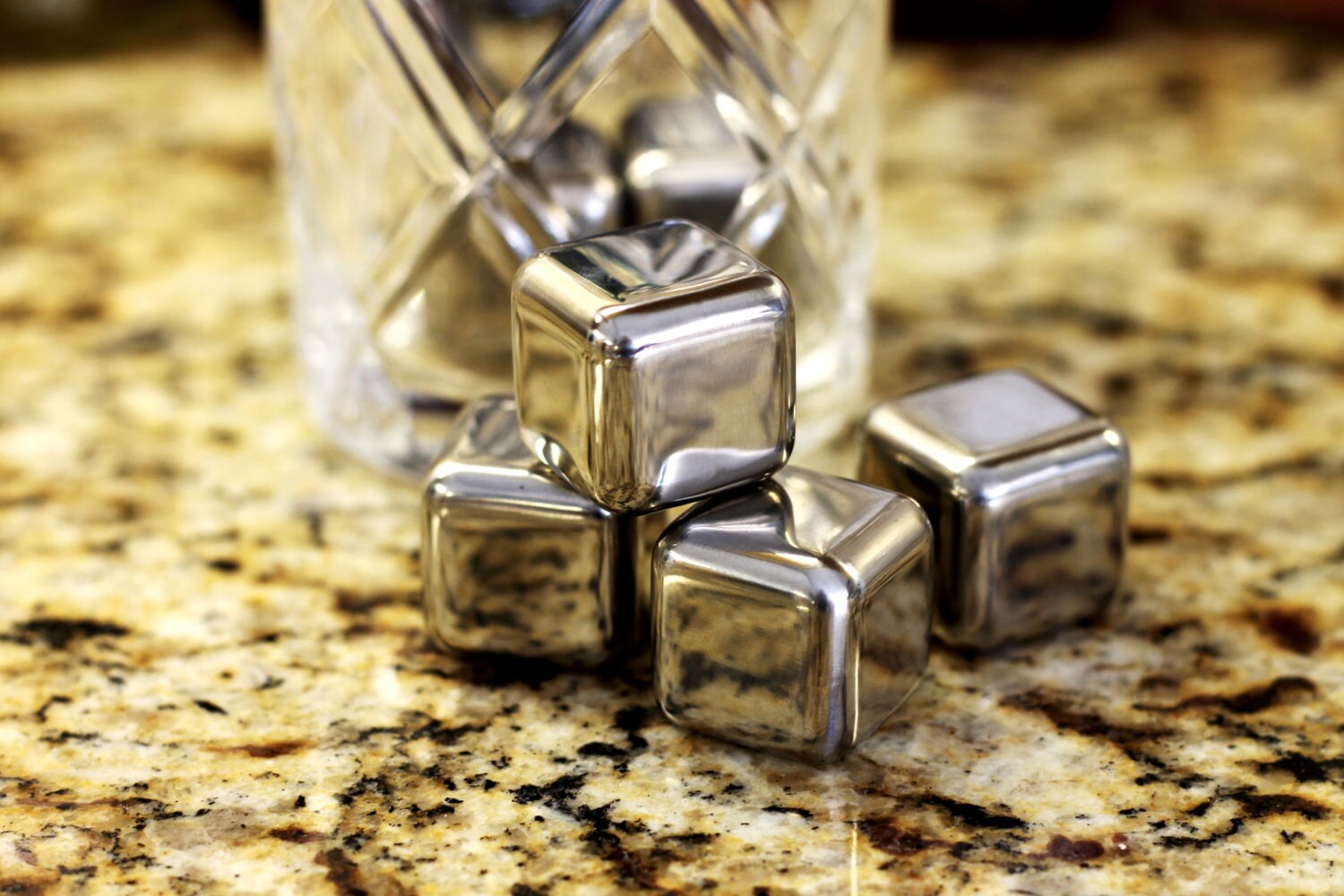 Stainless Steel Whiskey Stones Beverage Chiller