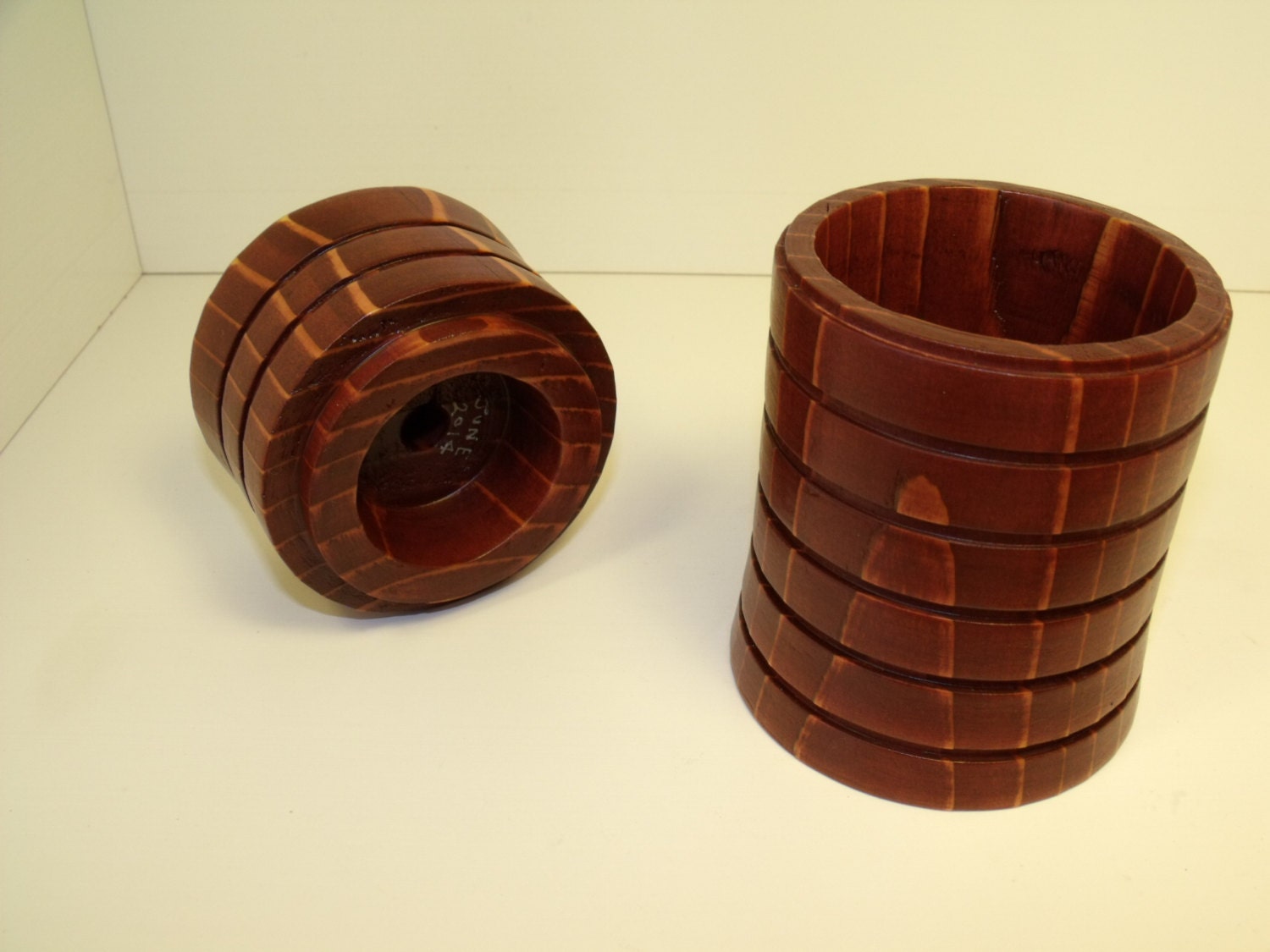 Decorative lathe turned wooden box. by Wallyswood on Etsy