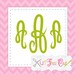 Download EXCLUSIVE Elegant Scroll Monogram SVG & DXF Font Cut by ...