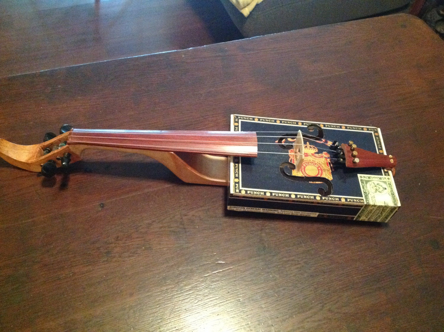 Items similar to Cigar Box Fiddle on Etsy