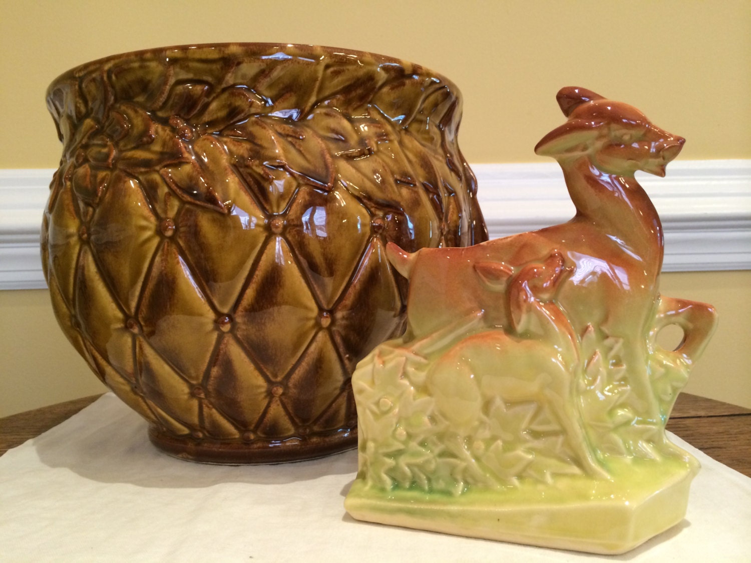 McCoy Deer and Fawn Planter