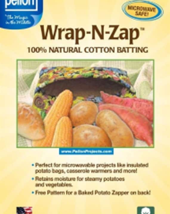 WrapNZap Natural Cotton Batting by Pellon by texassusannie