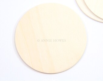 50 Pack 3 Inch Craft Wood Disks.