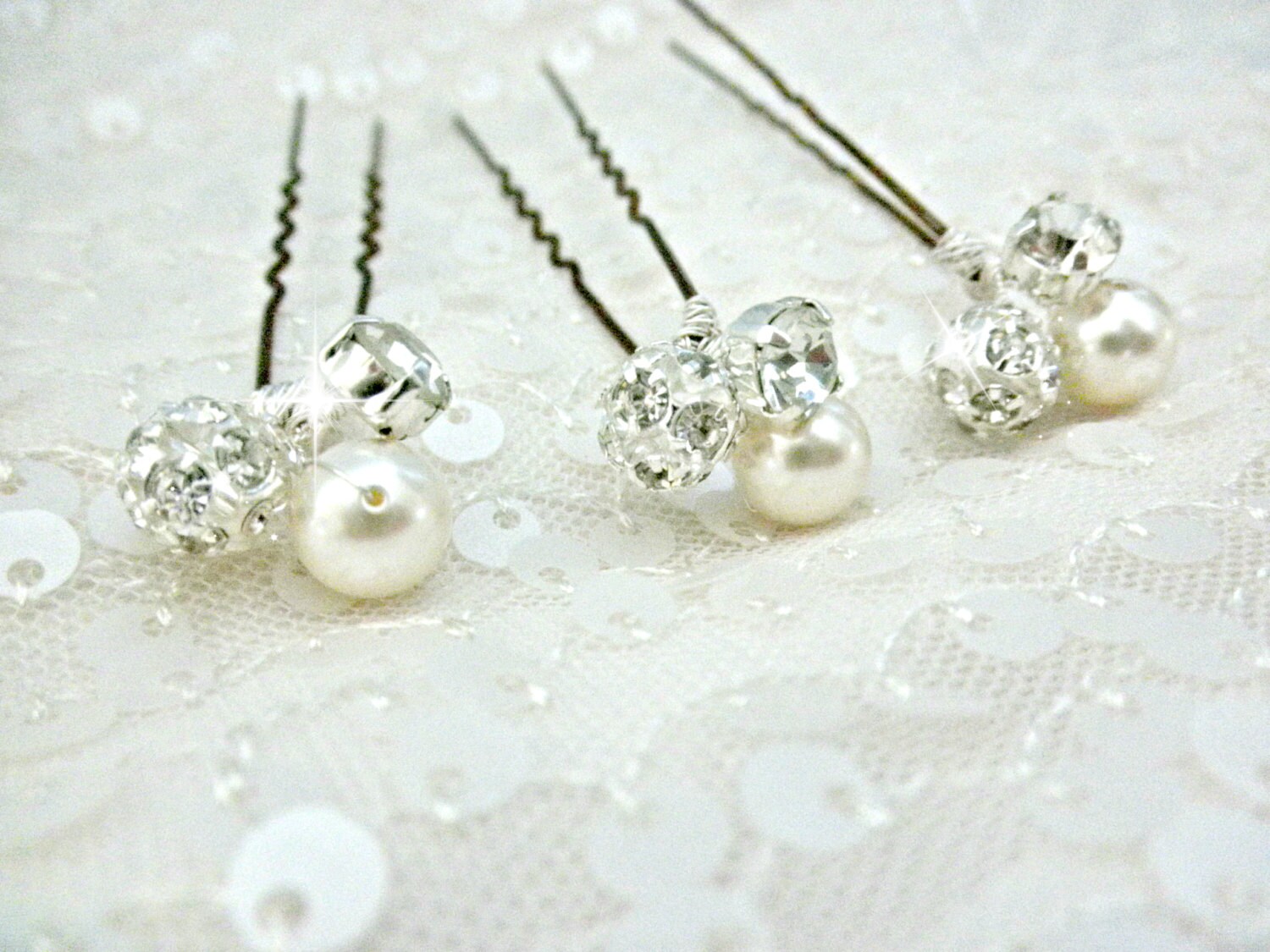 Wedding Hair Pins Pearl Hair Pins Pearl Bobby Pins UPin