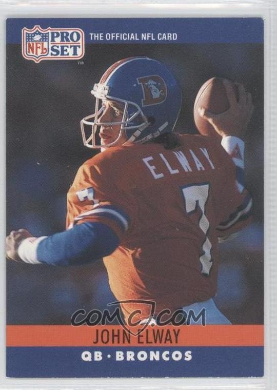 1990 Pro Set Official Nfl Football Card Of John By Therpsajik