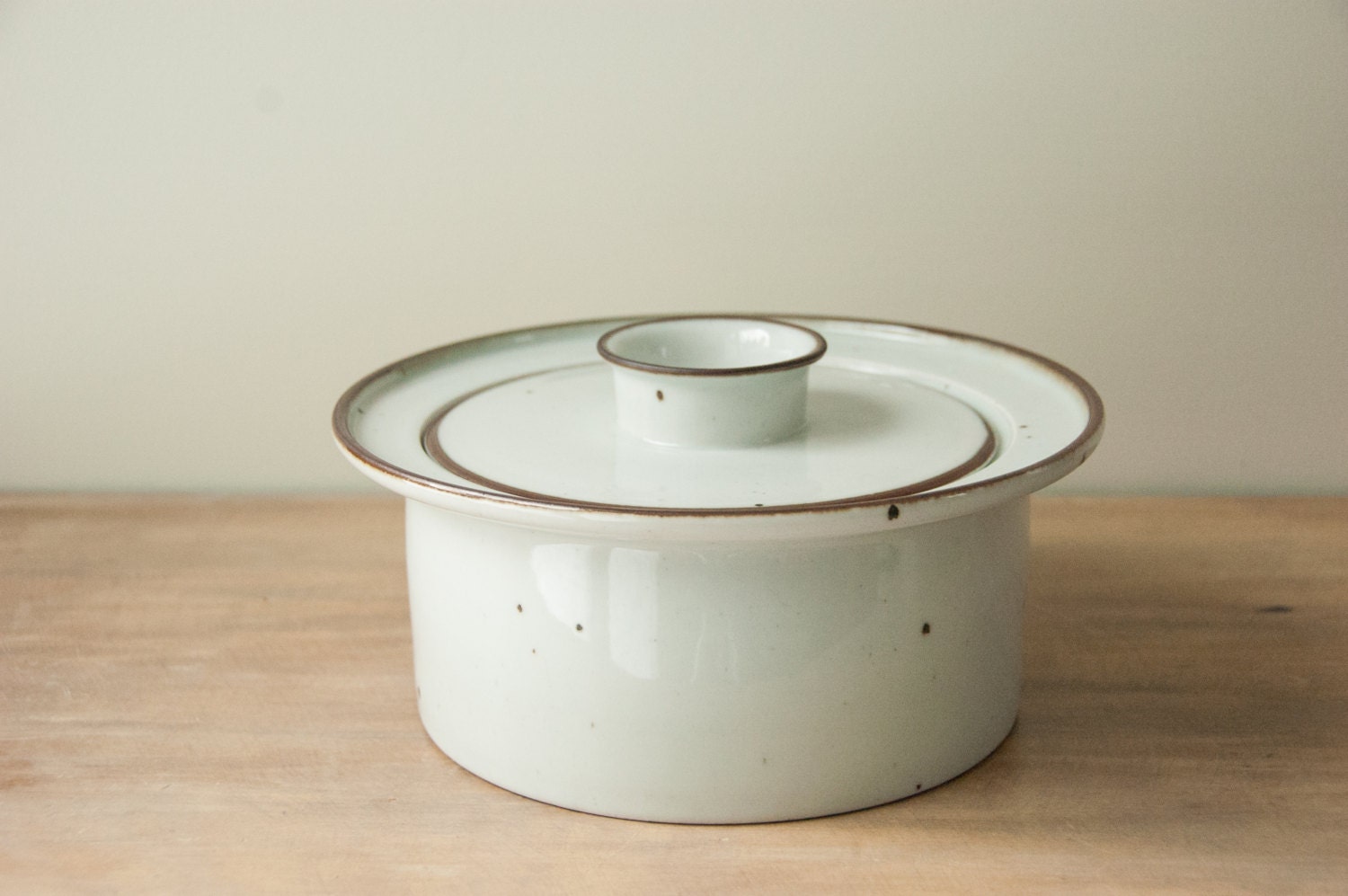 Vintage Dansk Denmark Danish Mid Century Stoneware Casserole