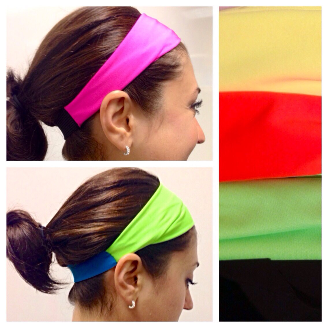 Two Workout Yoga Headbands