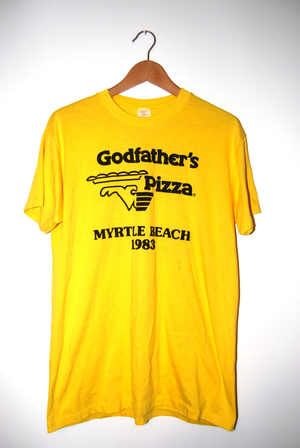 Vintage 1983 Godfather's Pizza Myrtle Beach SC by TheBlockVintage