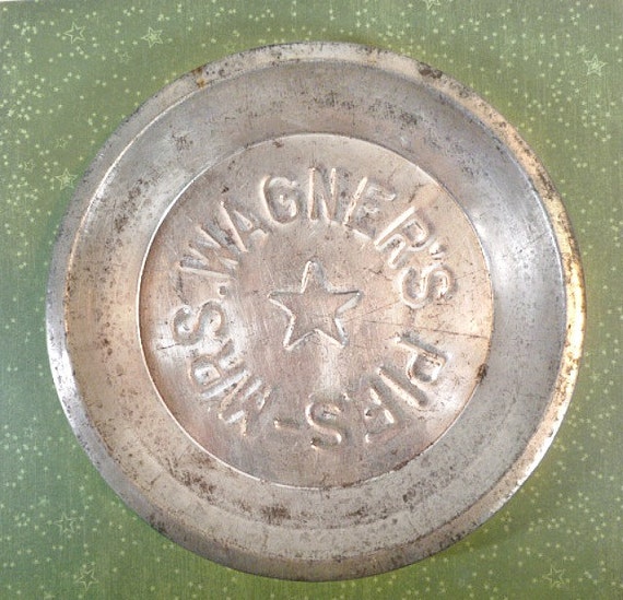 Vintage Pie Pan Mrs. Wagner's Pies