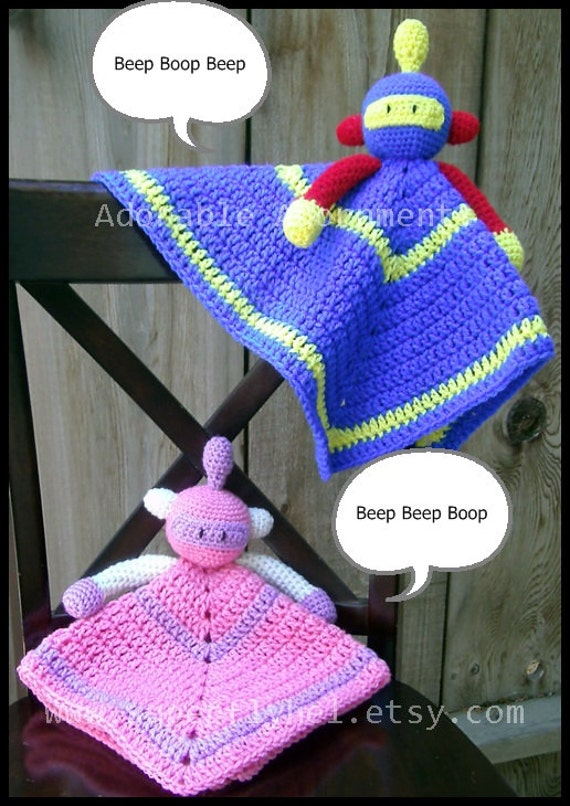 Robot Lovey Robot Robot Blanket Robot Toy Newborn Gift