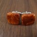 Natural Wooden Men's Cuff Links - Amboyna Burl wood - Wedding, anniversary, any Special Occasion