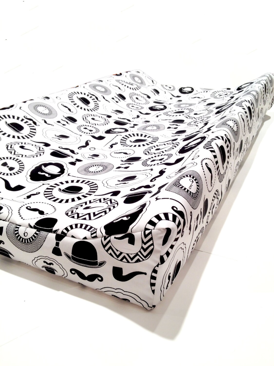 Changing pad cover GENTLEMAN'S for contoured pad black