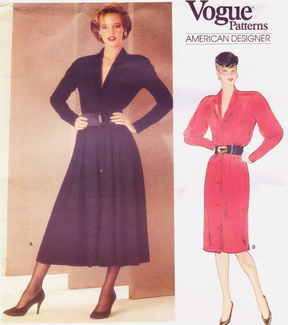 80s Anne Klein Vogue American Designer Sewing by CloesCloset