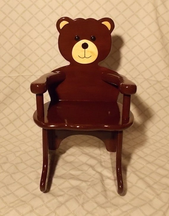 small rocking chair for teddy bear