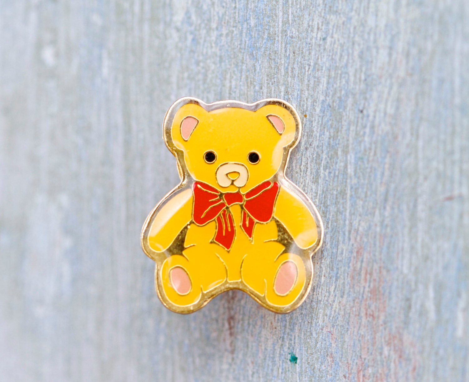 the teddy bear badge