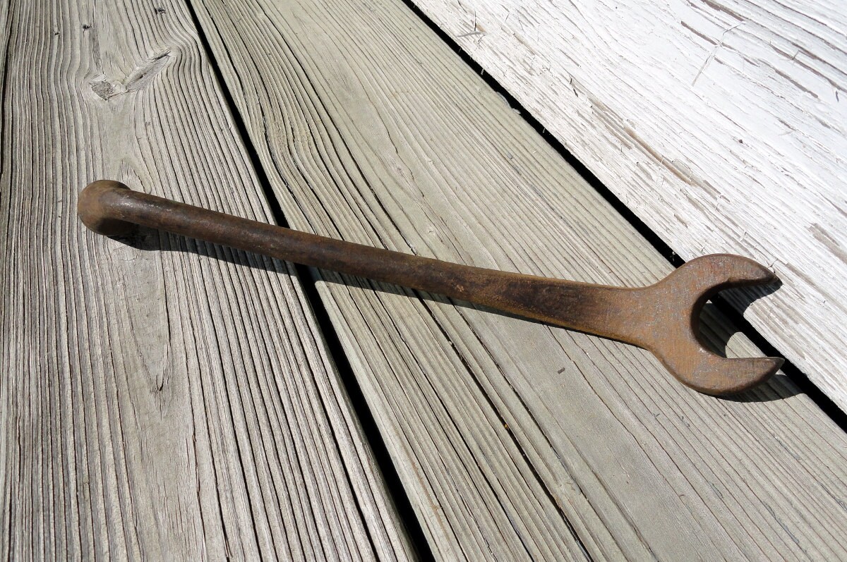 Antique Ford Factory Model A or T Wrench by BluePawRelicsnResto