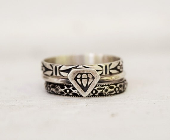 Conflict Free Diamond Ring Set
