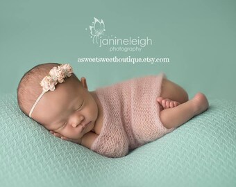 Simple Baby Girl Headbands Simple Newborn Headband Baby Headband Rhinestone Headband Baby Rhinestone Headband Vintage Newborn Photo Prop